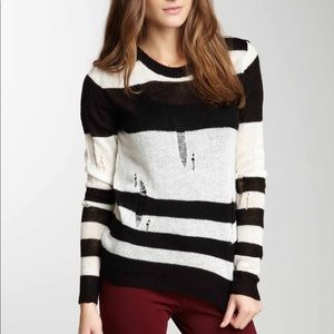 Distressed Lucca Couture sweater
